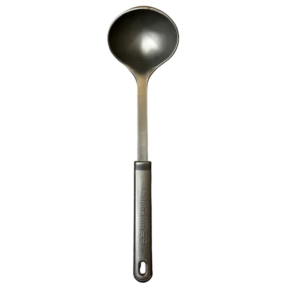 Calphalon Black Nylon Ladle Heat Resistant 400°F Made in USA Kitchen Utensil